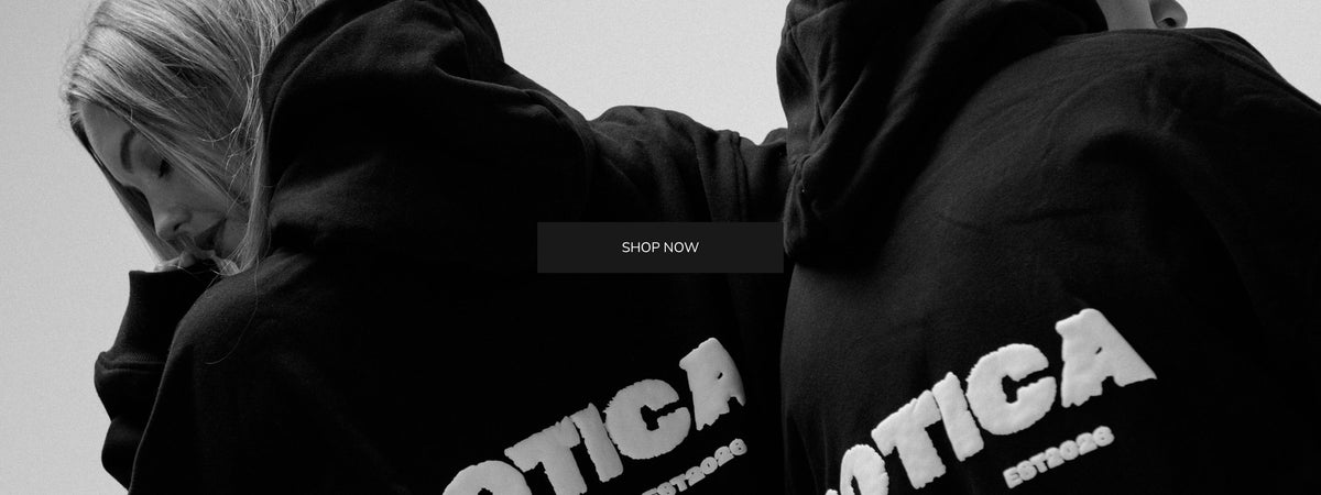 Botica Studio fashion campaign featuring models wearing elevated streetwear