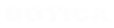 Botica Studio logo in white